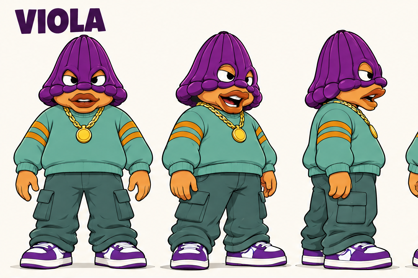 Viola mascot board